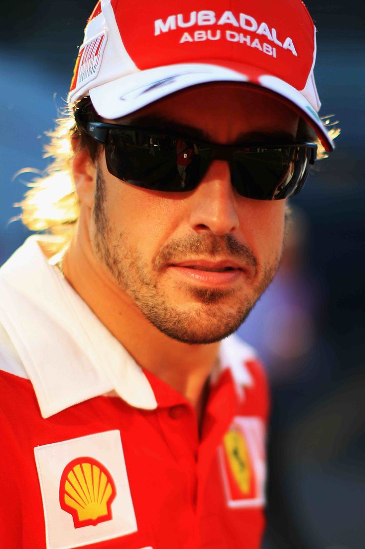 Fernando Alonso var ráðinn til Ferrari á þessu ári í stað Kimi Raikkönen.