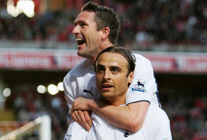 Talið er að Berbatov gæti farið frá Tottenham líkt og félagi hans Robbie Keane