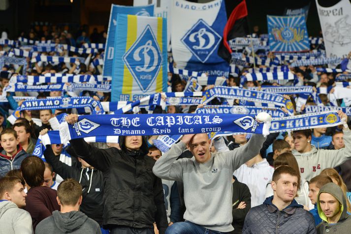 Stuðningsmenn Dynamo Kiev þurfa að ferðast langt til að komast á heimaleik sinna manna.