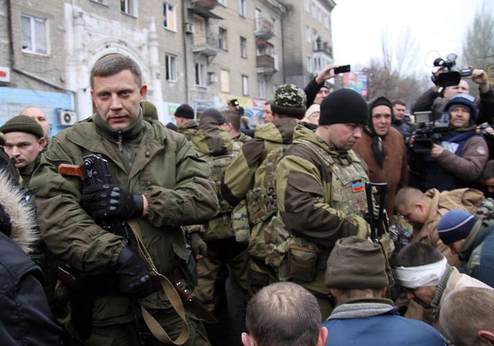 Alexander Zakharchenko er leiðtogi aðskilnaðarsinna.