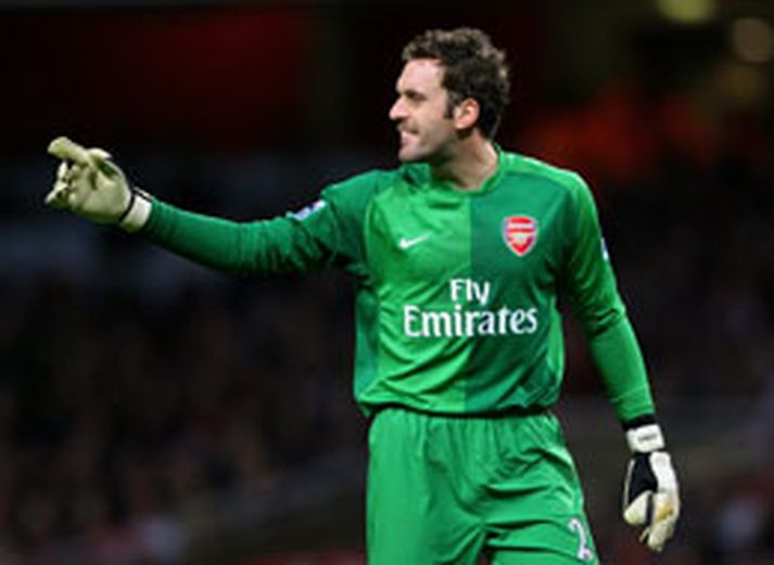 Manuel Almunia hefur staðið sig vel í bikarleikjum Arsenal á tímabilinu.