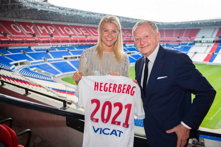 Ada Hegerberg gerði samning til 2021.