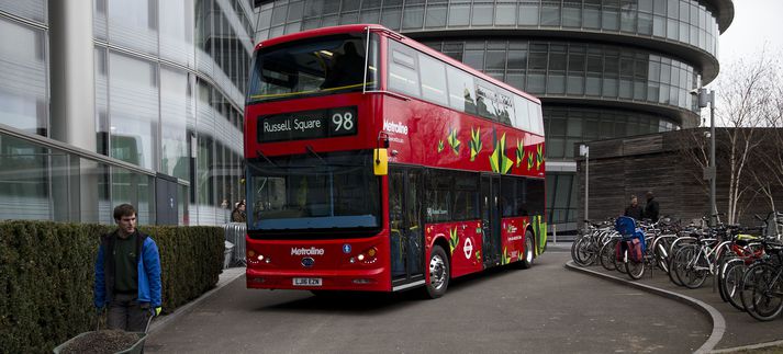 Eins og hefðbundinn "doubledecker" í útliti.