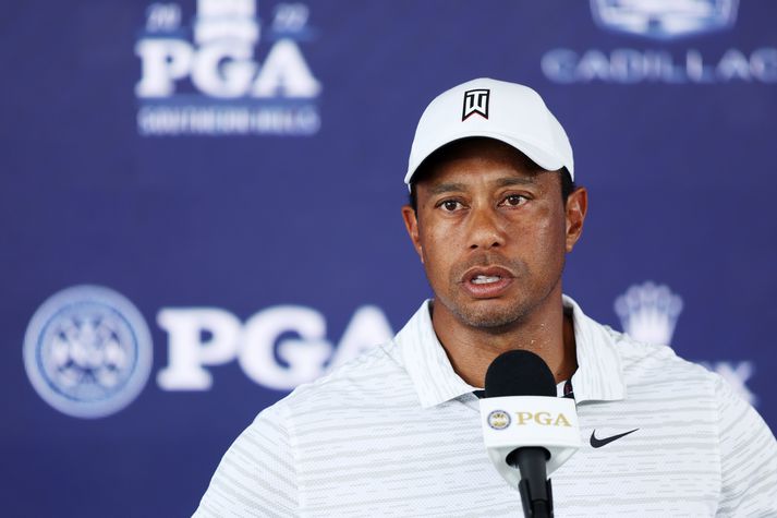 Tiger Woods er klár í slaginn á PGA-meistaramótinu í golfi sem fram fer um helgina.