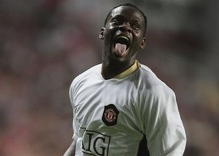 Louis Saha skoraði frábært mark fyrir United í kvöld