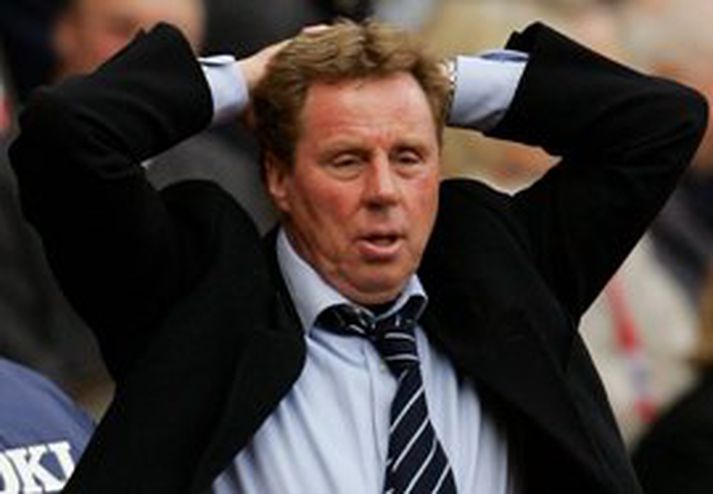 Harry Redknapp þótti lið sitt grátt leikið í gær