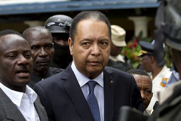 Jean-Claude Duvalier Kom óvænt til Haítí á sunnudag.nordicphotos/AFP