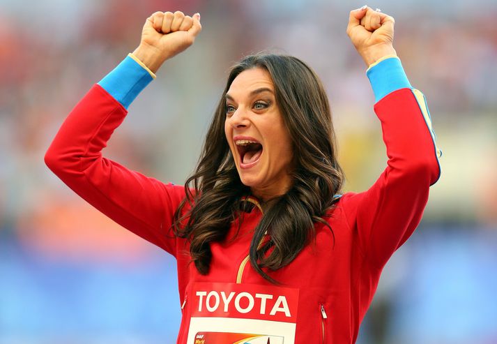 Yelena Isinbayeva.