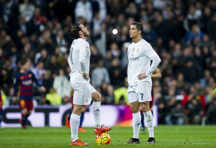 Cristiano Ronaldo og Gareth Bale.