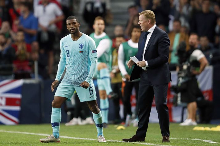 Wijnaldum og Koeman þekkjast ágætlega en Koeman þjálfaði hollenska landsliðið frá 2018 til 2020.