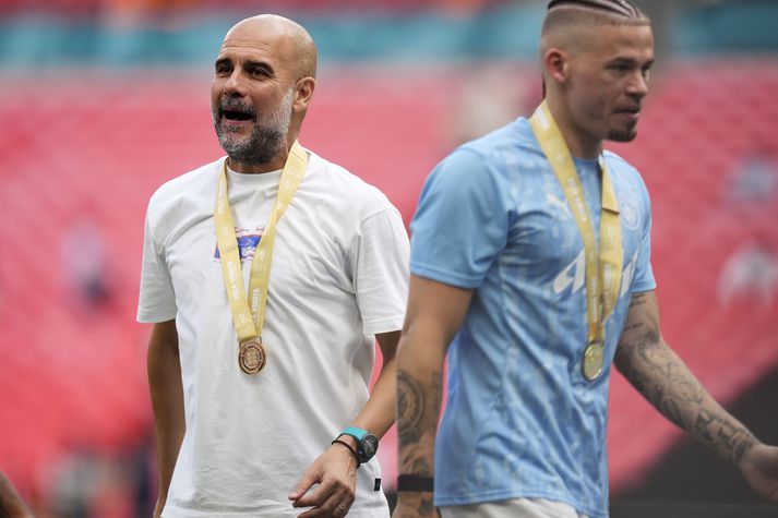 Pep Guardiola notaði Kalvin Phillips afar sparlega hjá Manchester City.