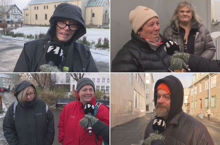 Elizabeth, Tracy, Pablo, Susan og Chris reyndust öll stuðningsmenn Kamölu Harris.