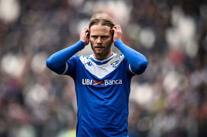 Birkir Bjarnason í leik með Brescia.