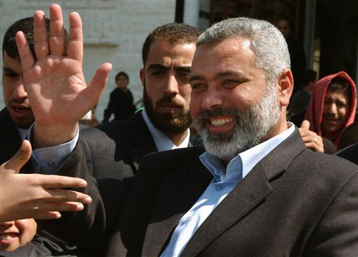 Ismail Haniyeh, forsætisráðherra Palestínu.