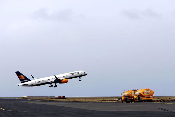 Icelandair stendur í kjaradeilum við flugvirkja og flugstjóra. Mynd//Heiða