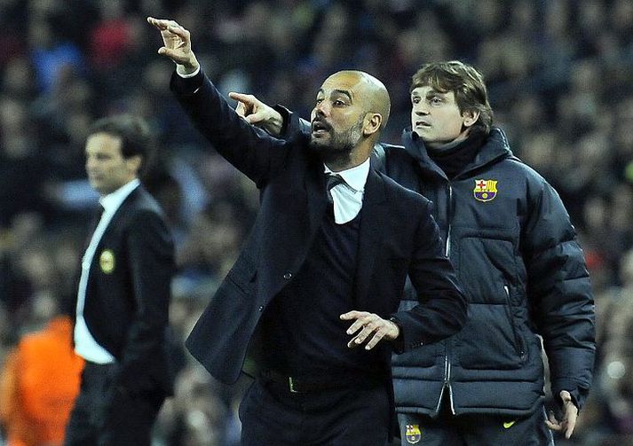 Tito Vilanova hefur unnið náið með Pep Guardiola síðustu fimm árin en tekur í sumar við stjórn aðalliðs Barcelona.