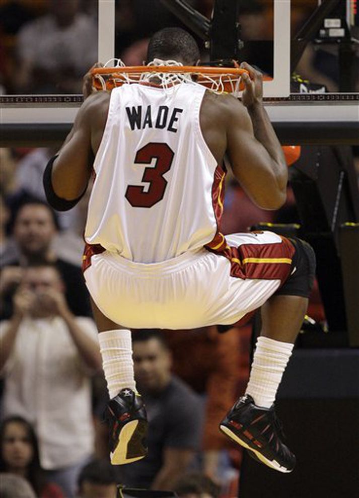 Dwyane Wade hefur verið stórkostlegur með Miami í vetur