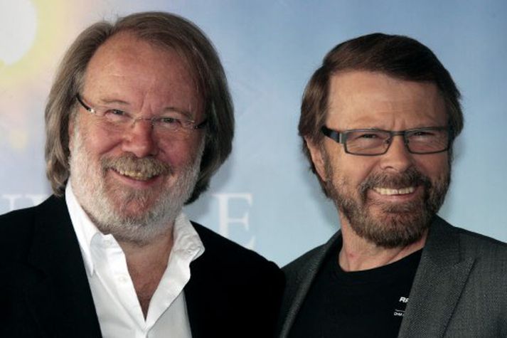 Benny Anderson og Björn Ulvaeus í Abba.