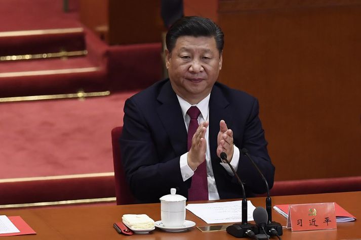 Xi Jinping tók við embætti forseta Kína árið 2012.