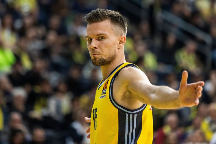 Martin Hermannsson í leik með Alba Berlin.