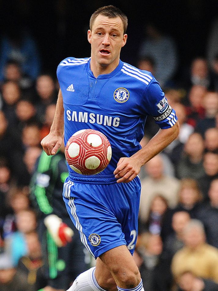 John Terry, fyrirliði Chelsea.