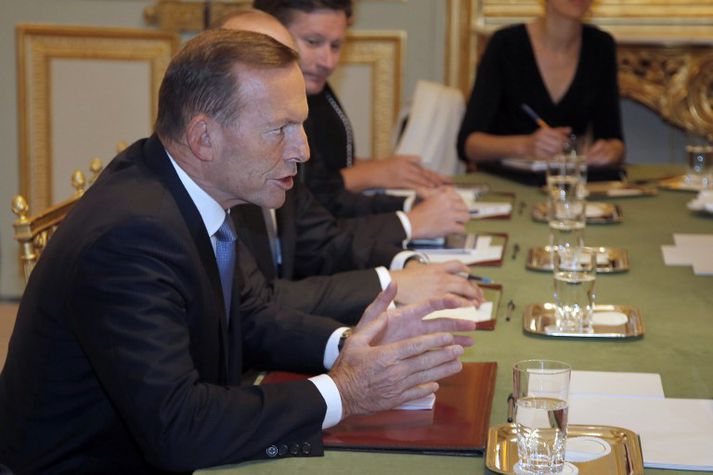 Tony Abbott er forsætisráðherra Ástralíu.