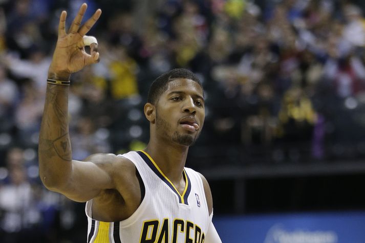 Paul George hjá Indian Pacers.