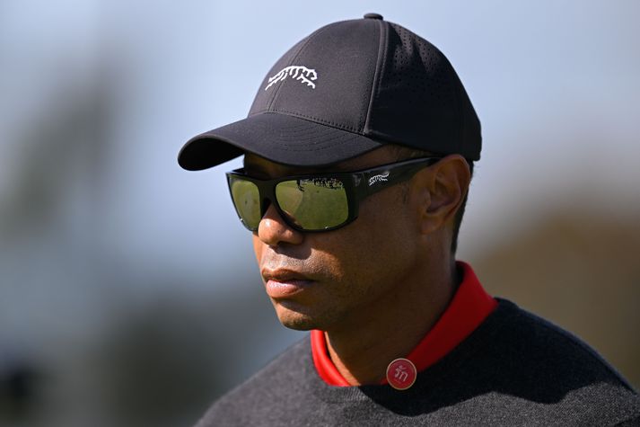 Tiger Woods átti ekki gott kvöld í TGL deildinni sinni og sló eitt afar slæmt högg.