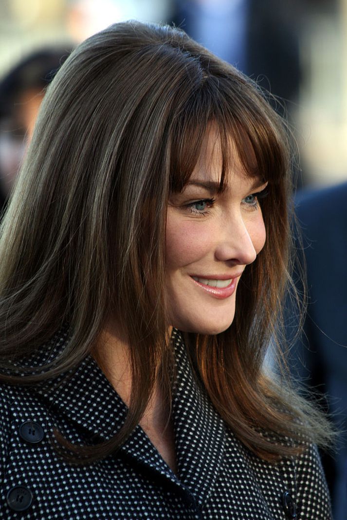 Carla Bruni.