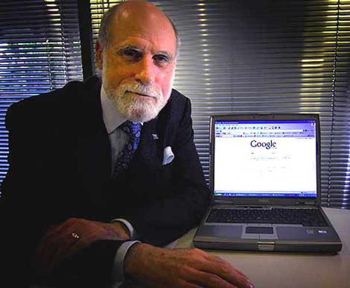 Vinton Cerf, faðir Netsins.