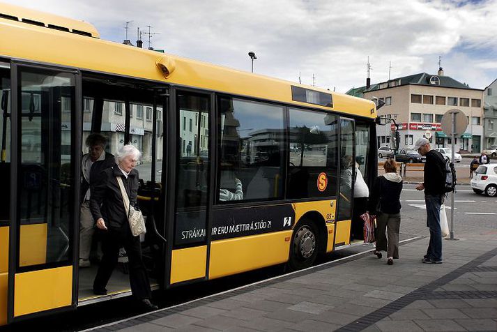 Framkvæmdastjóri Strætó segir aukna fjárveitingu til almenningssamgangna efla starf Strætó til muna. Fréttablaðið/heiða