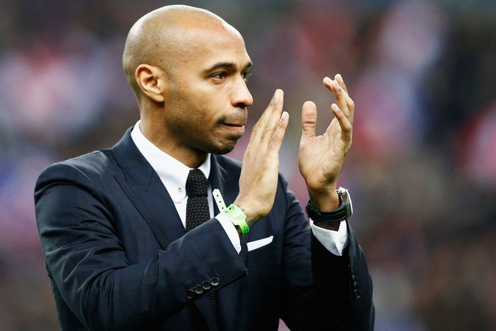 Thierry Henry verður mættur á Wembley í kvöld.