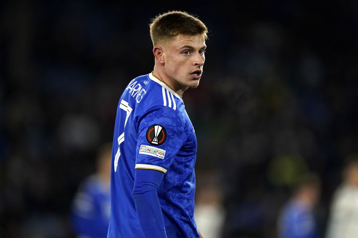 Harvey Barnes skoraði sigurmark Leicester