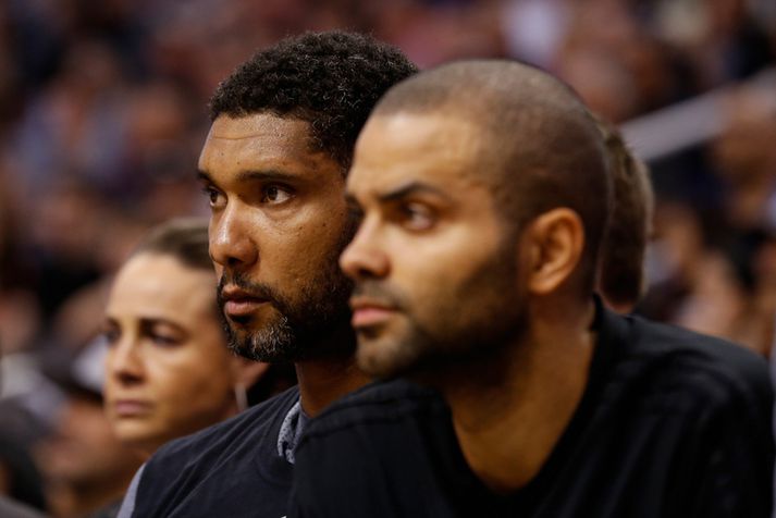 Tim Duncan og Tony Parker hafa unnið marga leiki saman.