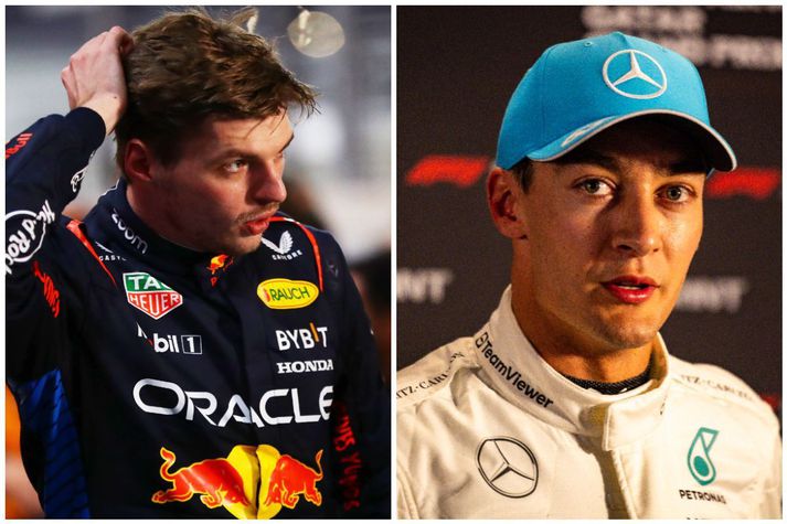 Max Verstappen og George Russell ættu erfitt með að vera í sama herbergi núna