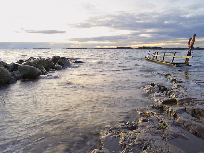 Hlutinn sást innan finnskrar landhelgi.