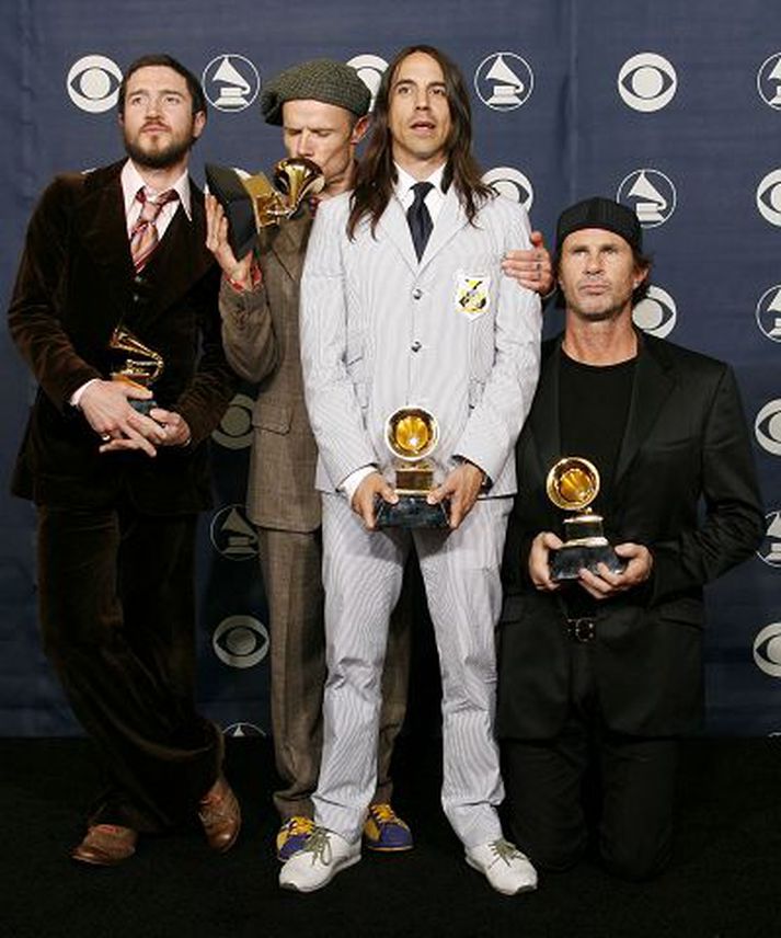 Hljómsveitin Red Hot Chili Peppers spilar á Liver Earth 7. júlí næstkomandi.