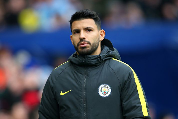 Agüero hefur verið varamaður í síðustu leikjum City.