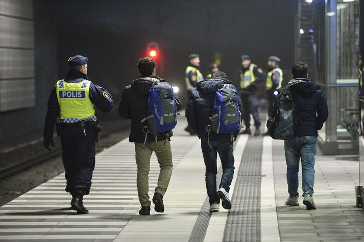 Sænsk stjórnvöld búast við að 46 þúsund flóttamenn láti sig hverfa á næstu þremur árum.