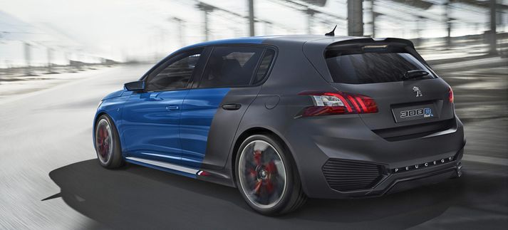 Peugeot 308 R Hybrid.