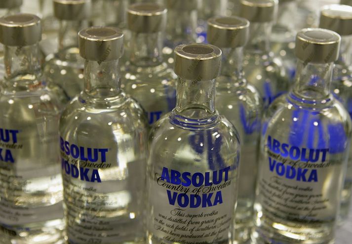 Vodkaflöskur undir merkjum Vin & Sprit, sem hefur verið seldur til franska líkkjörrisans Pernod Ricard.