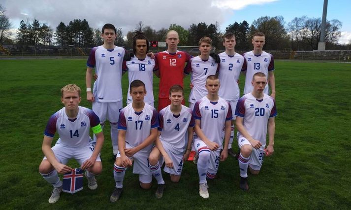 U-16 ára landsliðið.