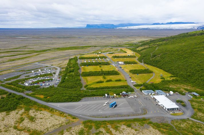 Varað er við vindi milli Skaftafells og Djúpavogs.