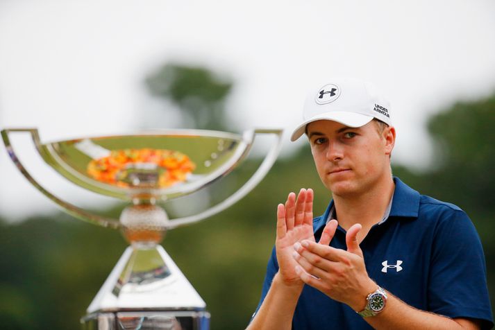 Jordan Spieth á fyrir salti í grautinn og rúmlega það.