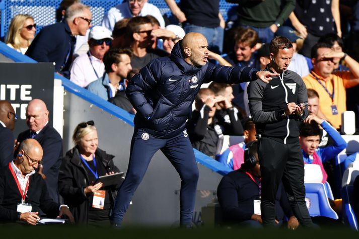 Þjálfari Chelsea var sáttur eftir stig gegn Arsenal.