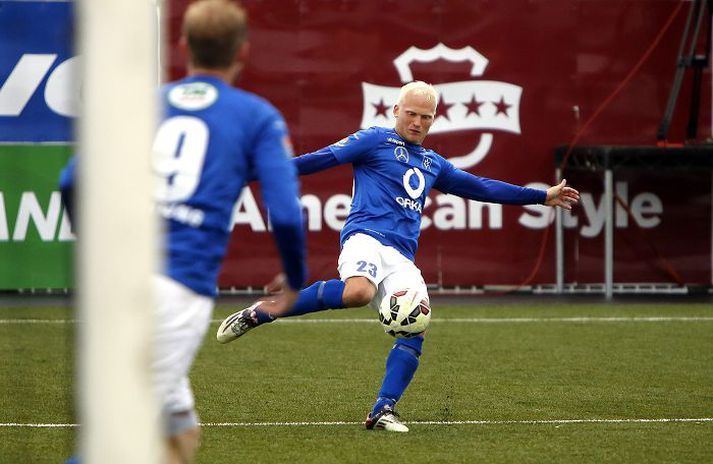 Halldór Orri Björnsson hefur skorað 2 af 4 deildarmörkum Stjörnunnar í Garðabæ í sumar.