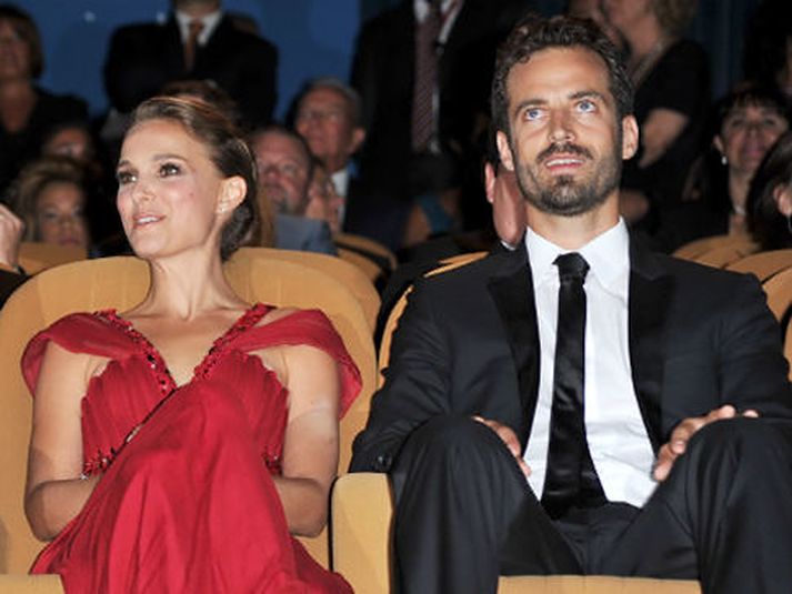 Natalie Portman og unnusti hennar Benjamin Millepied