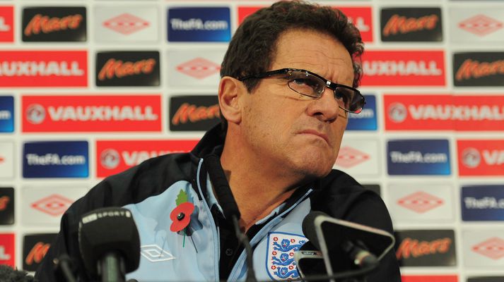 Fabio Capello, landsliðsþjálfari Englendinga.