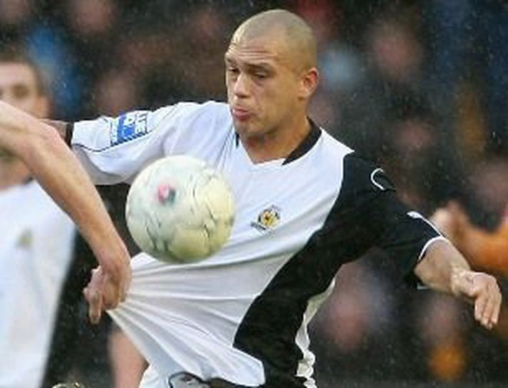 Danny Brown, leikmaður Cambridge United og fyrrum leikmaður HK.