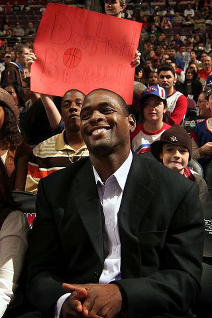 Nú munu stuðningsmenn Detroit loksins hætta að púa á Chris Webber.
Fréttablaðið/Gettyimages